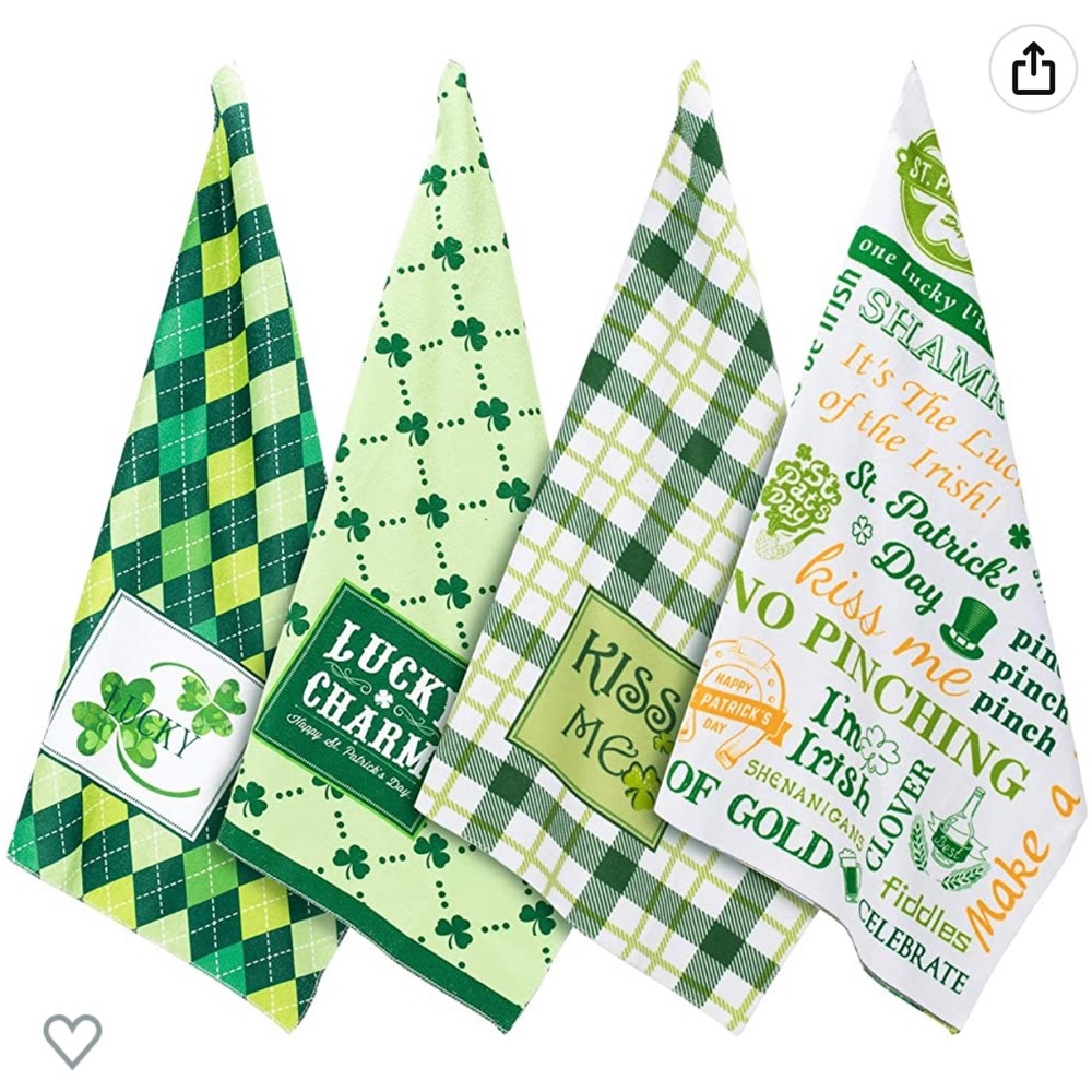 ST PATRICK’S DAY Kitchen Towels
